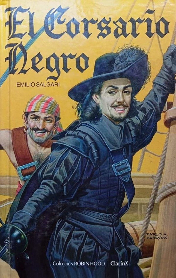 EMILIO SALGARI - EL CORSARIO NEGRO (COL. ROBIN HOOD ED. CLARIN)