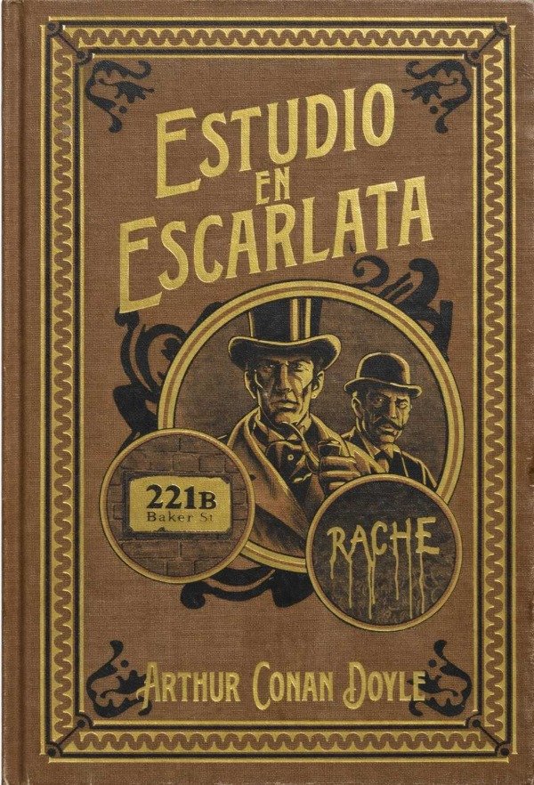 ARTHUR CONAN DOYLE - ESTUDIO EN ESCARLATA - COLECCION SALVAT (TAPA DURA)