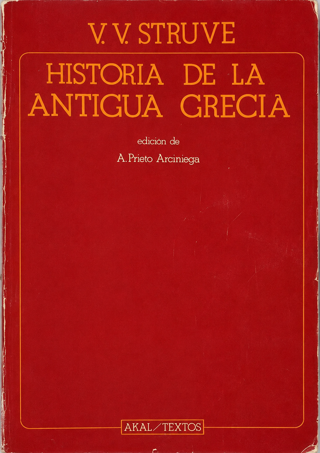 V.V. STRUVE - HISTORIA DE LA ANTIGUA GRECIA