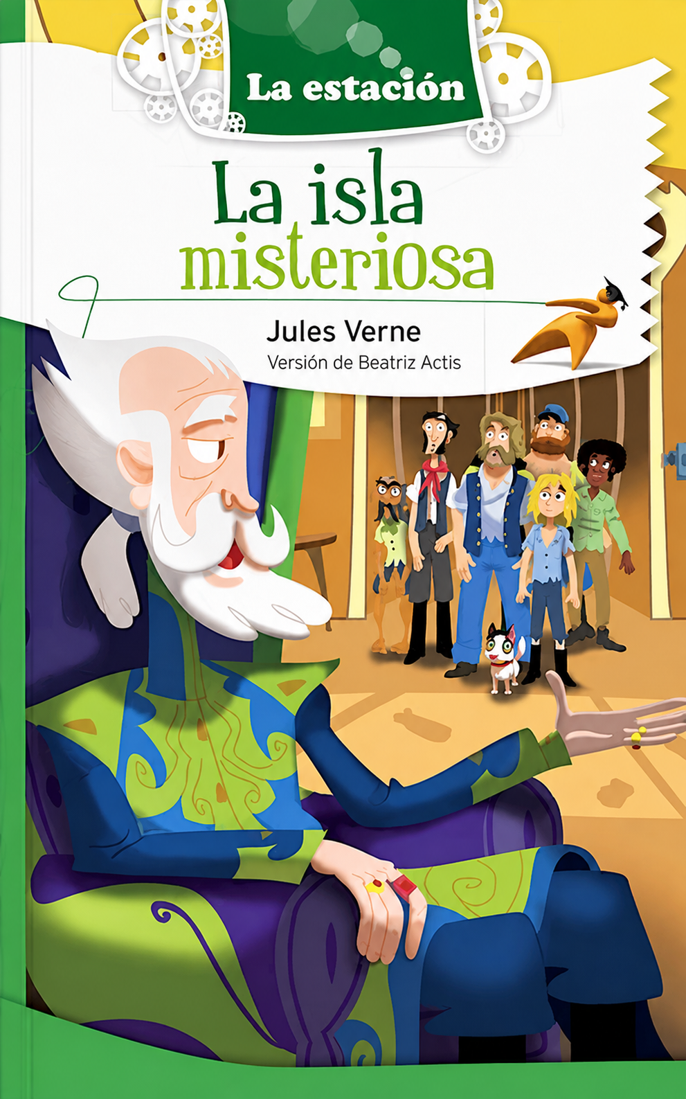 JULIO VERNE - LA ISLA MISTERIOSA - LA MAQUINA DE HACER LECTORES