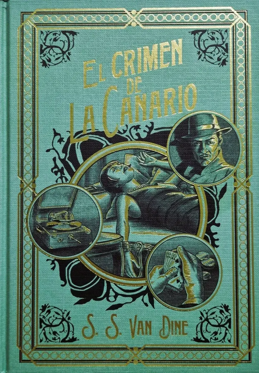 S.S. VAN DINE - EL CRIMEN DE LA CANARIO - COLECCION SALVAT