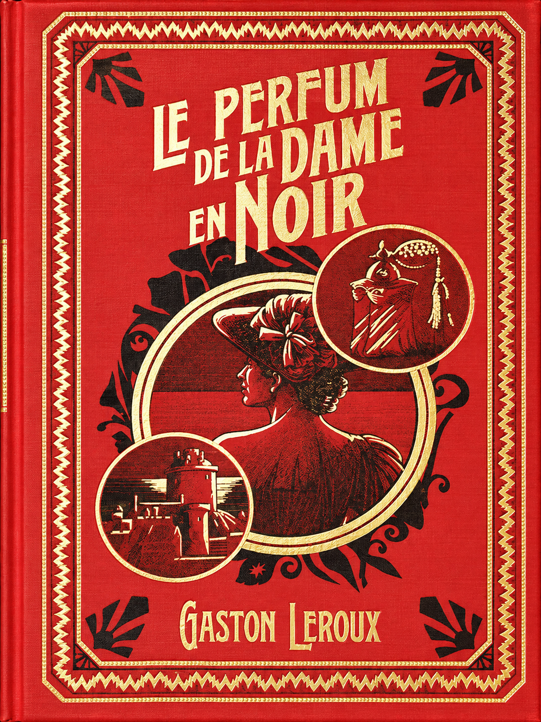 GASTON LEROUX - EL PERFUME DE LA DAMA DE NEGRO - COLECCION SALVAT